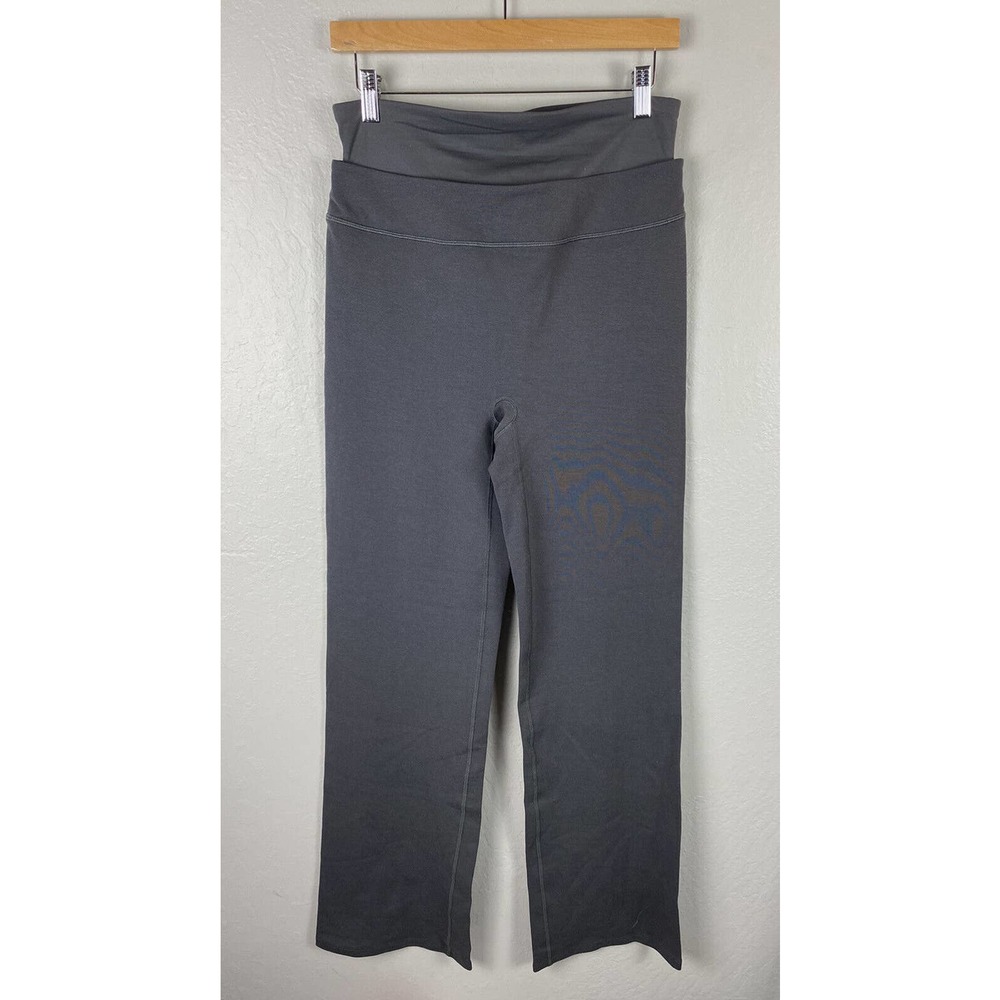 Spanx Slim-X Bagel Buster Power Pant Size XL Solid Gray Flared Full Length